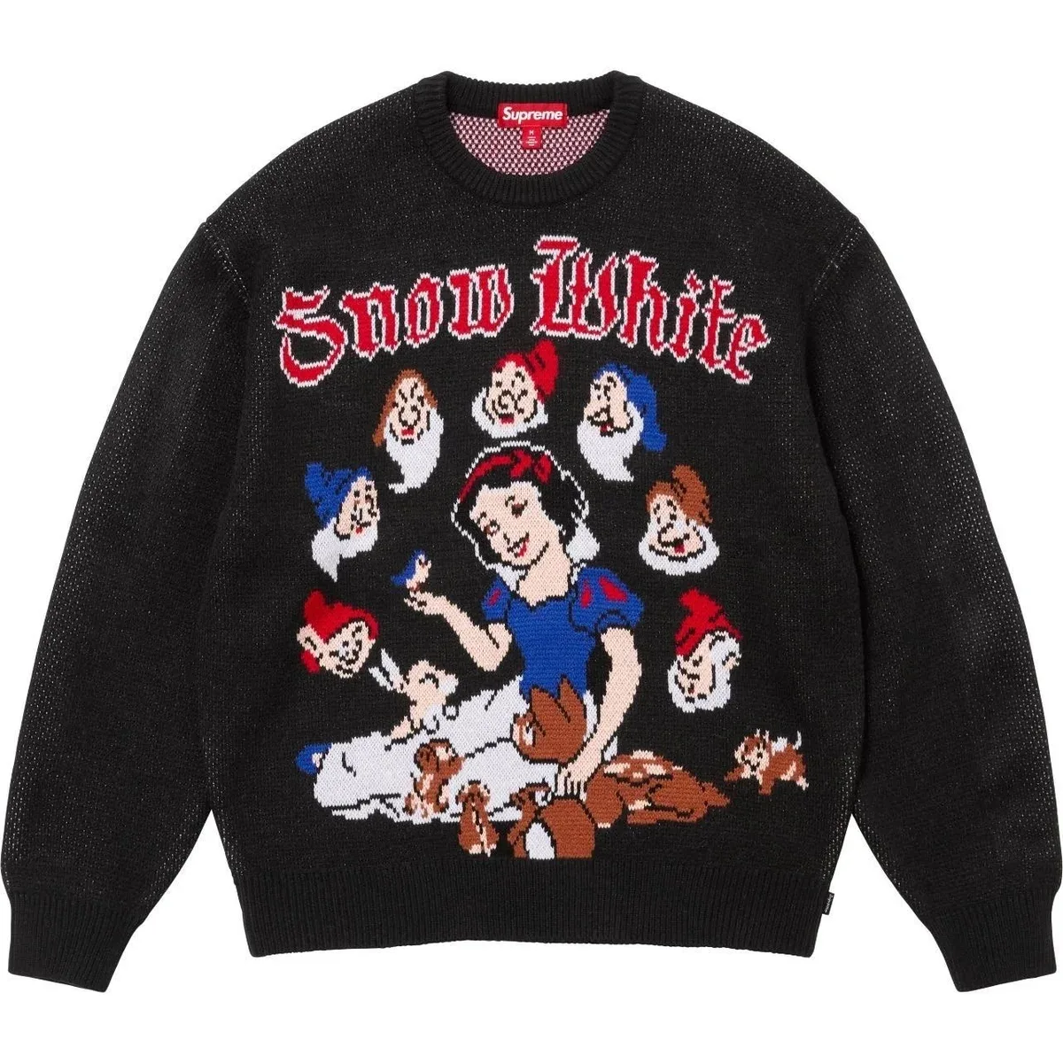Supreme Supreme x Snow White Knit Sweater Black Black