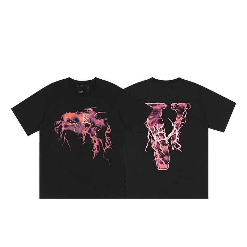VLONE VLONE V Icon Black T-Shirt Black - 1