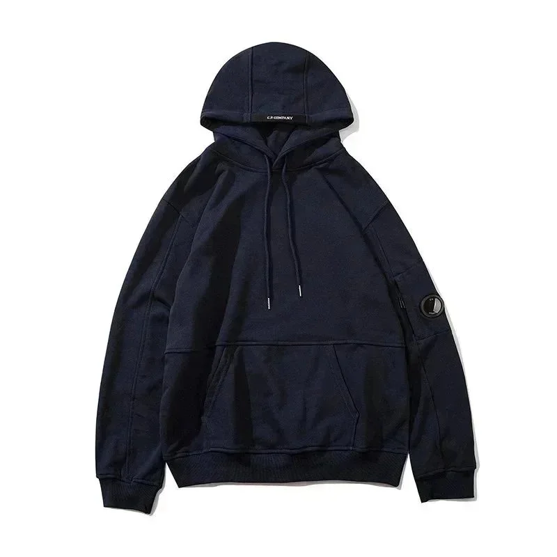 CP Company C.P. Company Goggle Hoodie Navy Sweatshirt Navy - 1
