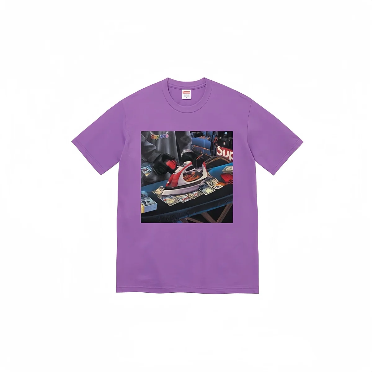 Supreme Supreme Ironing T-Shirt Purple Purple - 1