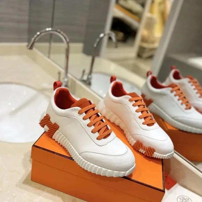 Hermès Hermès Runner White/Orange Sneakers White