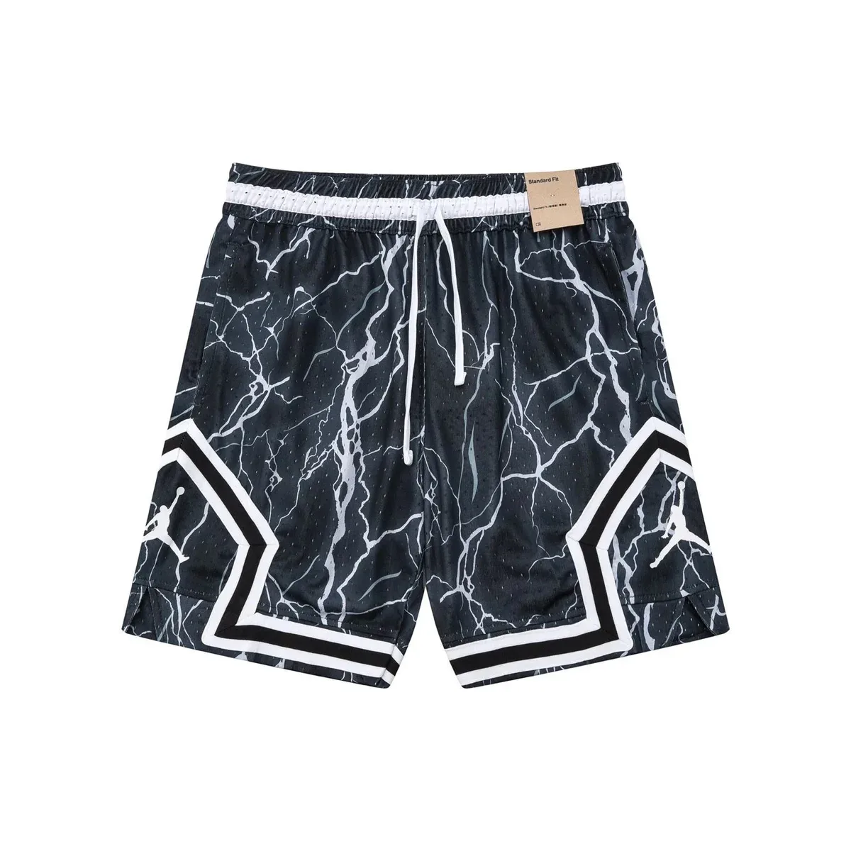 Jordan Jordan Air Jordan Jumpman Marble Shorts Black/White Black