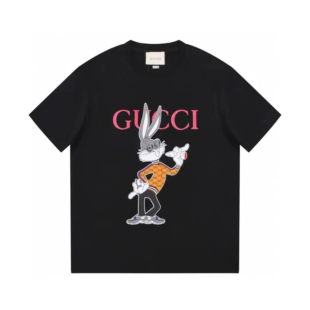Gucci Gucci Bugs Bunny Black T-Shirt Black - 1