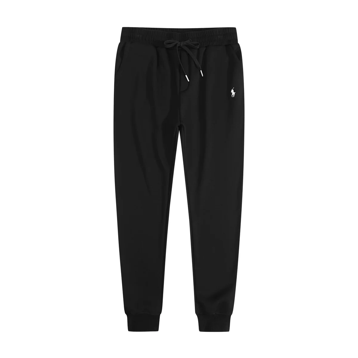 Polo Ralph Lauren Polo Ralph Lauren Black White Logo Pants Black - 1