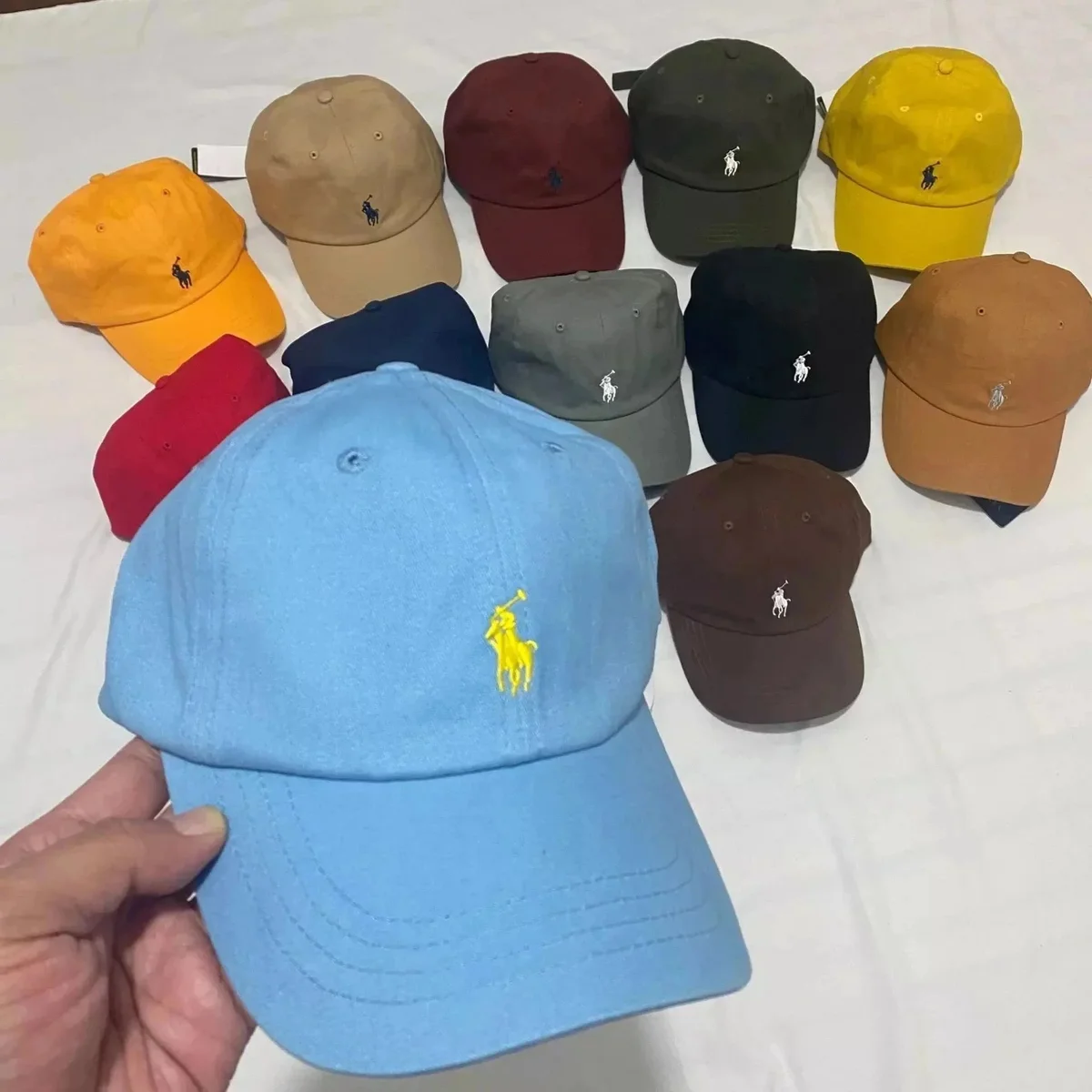 Polo Ralph Lauren Polo Ralph Lauren Classic Logo Sky Blue Baseball Cap Blue