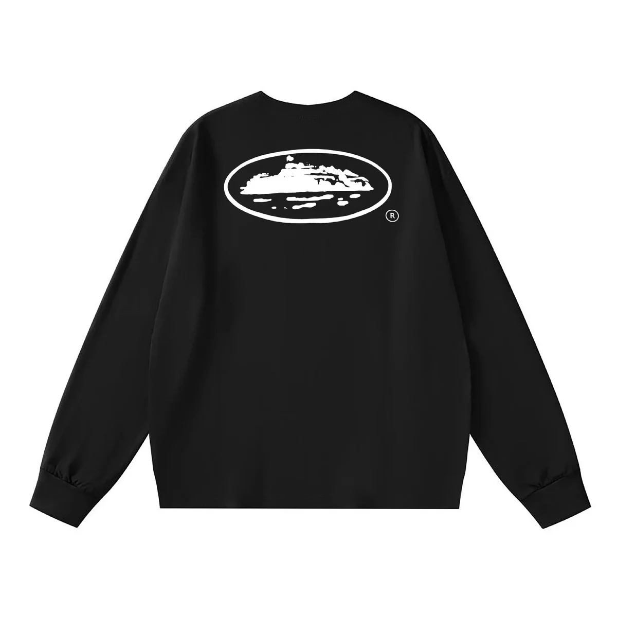 Other Black Graphic Long Sleeve T-Shirt Black - 1