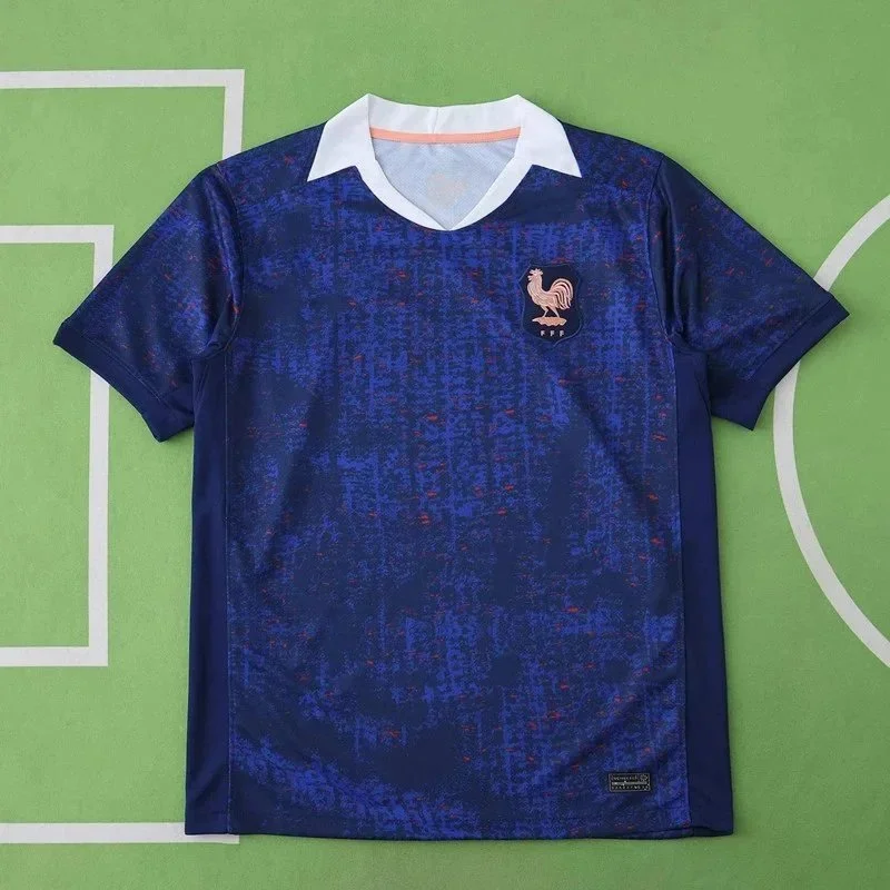 Nike Nike Majestic France Away Jersey Blue Blue