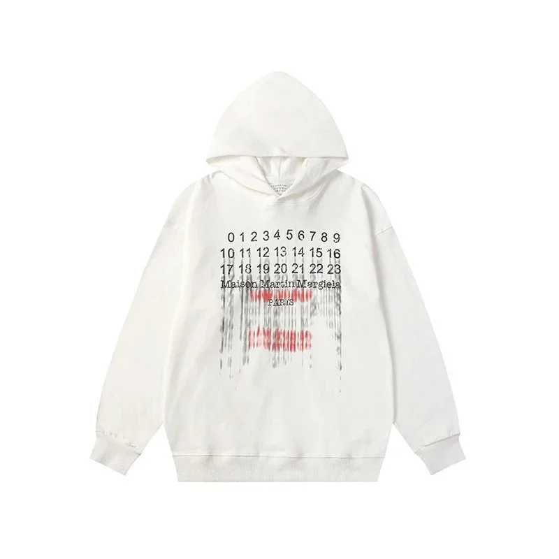 Maison Margiela Maison Margiela Replica White Hoodie White