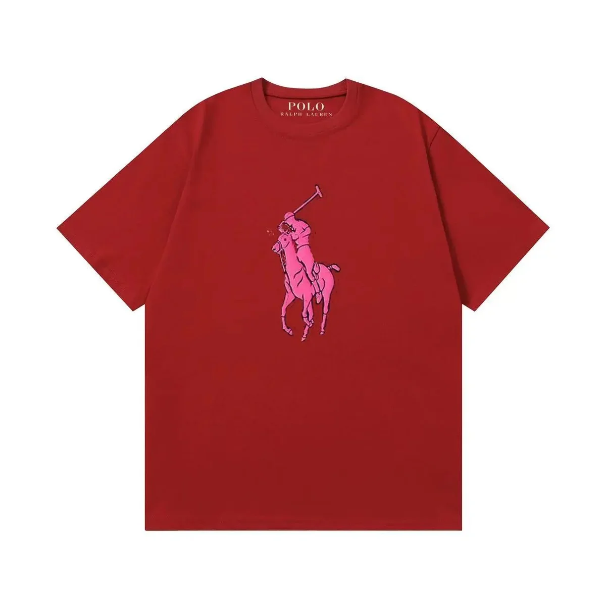 Polo Ralph Lauren Polo Ralph Lauren Classic Logo Red/Pink T-Shirt Red - 1