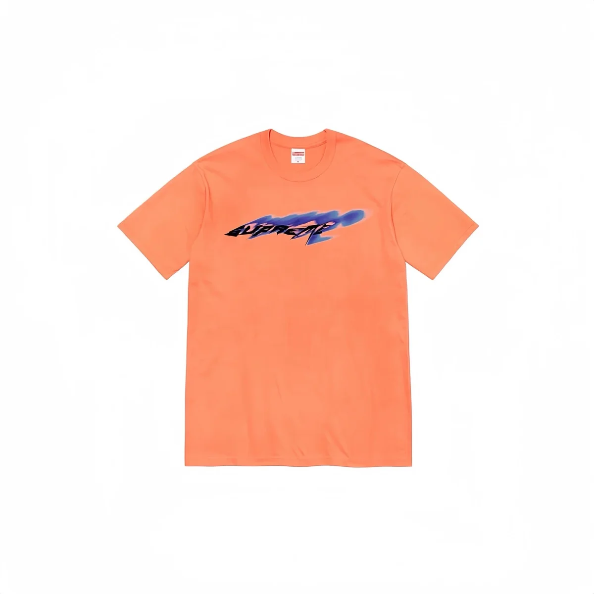 Supreme Supreme Orange 'Supreme' Logo T-Shirt Orange - 1