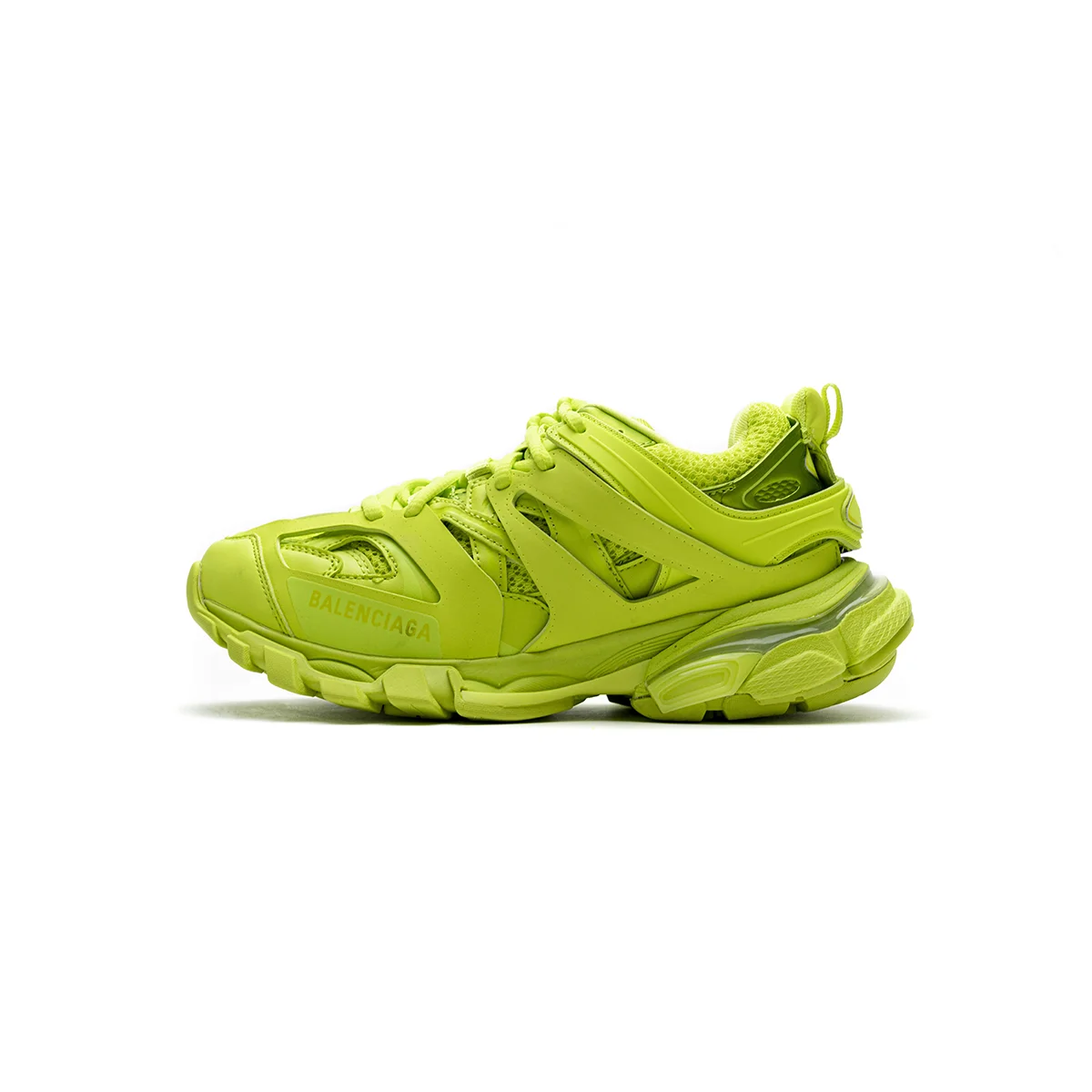 Balenciaga Balenciaga Triple S Fluorescent Yellow Sneakers Yellow