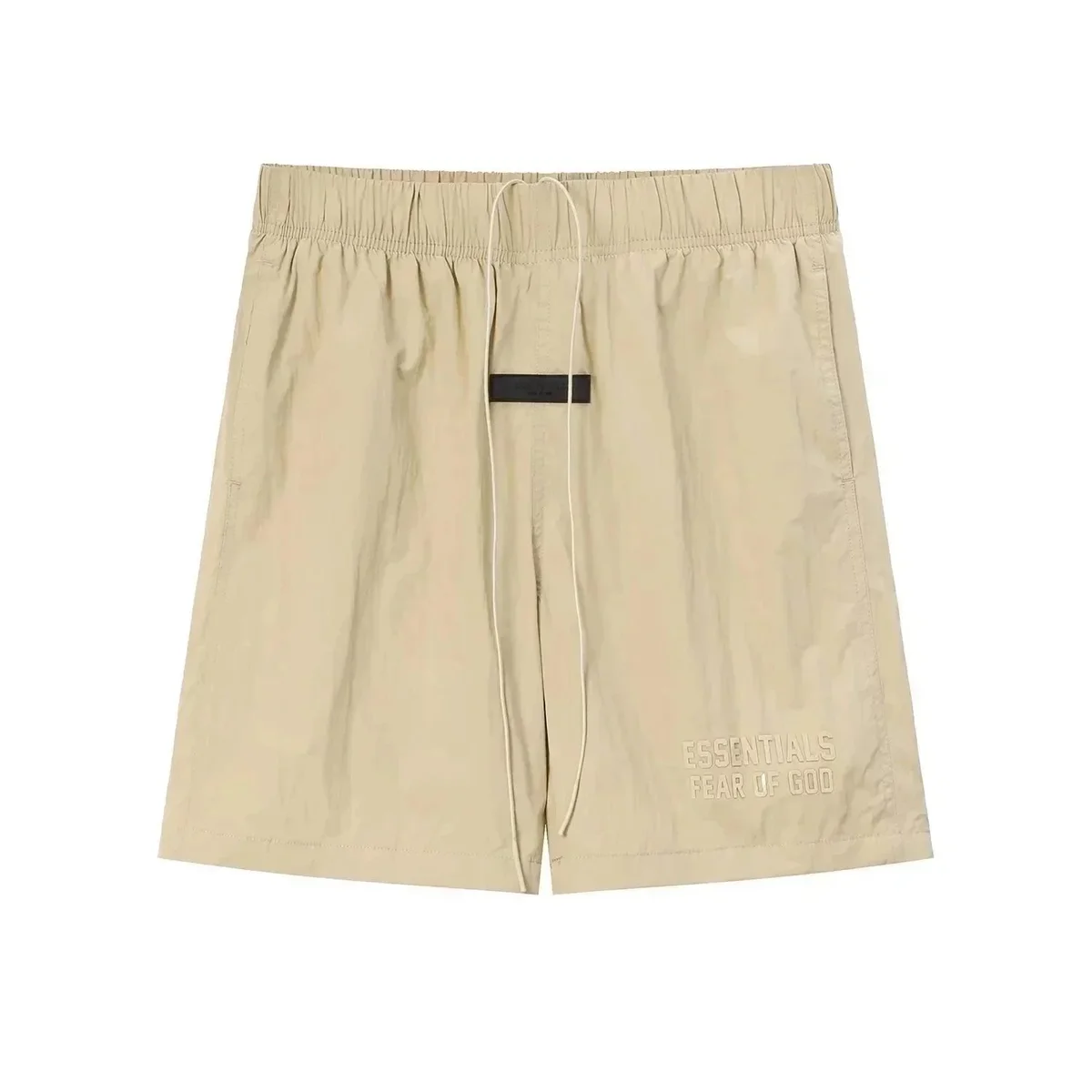 Fear of God Fear of God Essentials Beige Drawstring Shorts Beige - 1