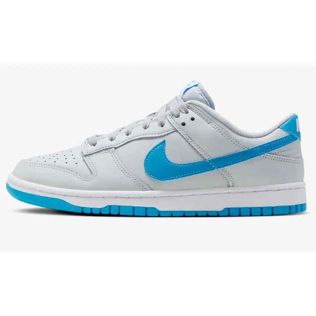 Nike Nike Dunk Low Light Grey/Blue Sneakers Grey