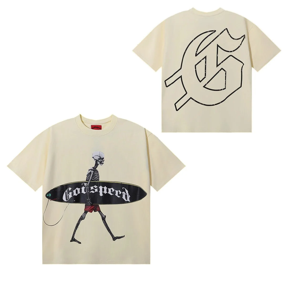 Godspeed Godspeed Apricot T-Shirt Beige - 1