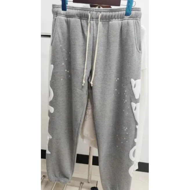 Other 915 Light Grey Sweatpants with White Cat Print Grey - 1
