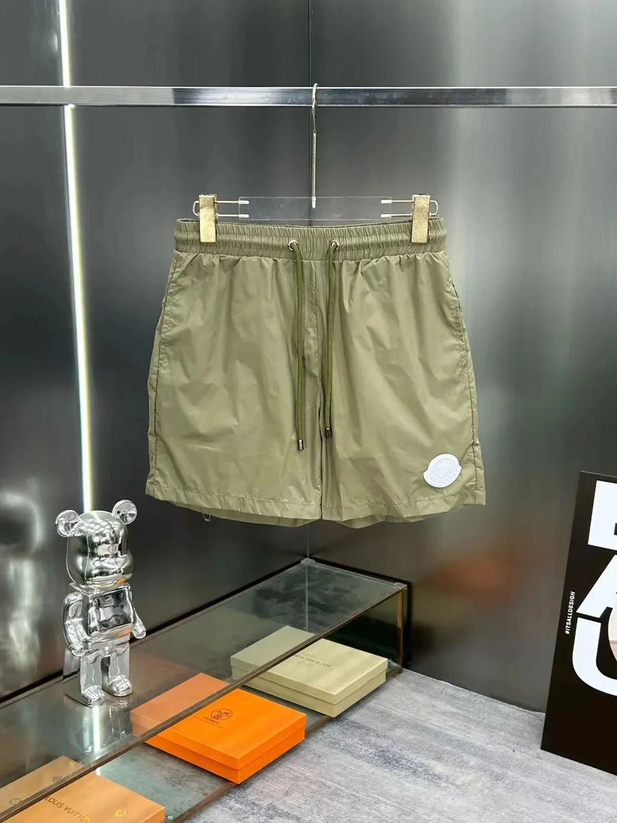 Stone Island Stone Island Olive Green Drawstring Shorts Green