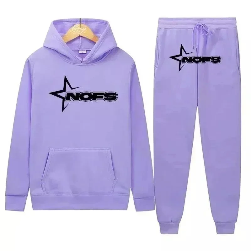NOFS NOFS Purple NOFS Star Tracksuit Set Purple - 1