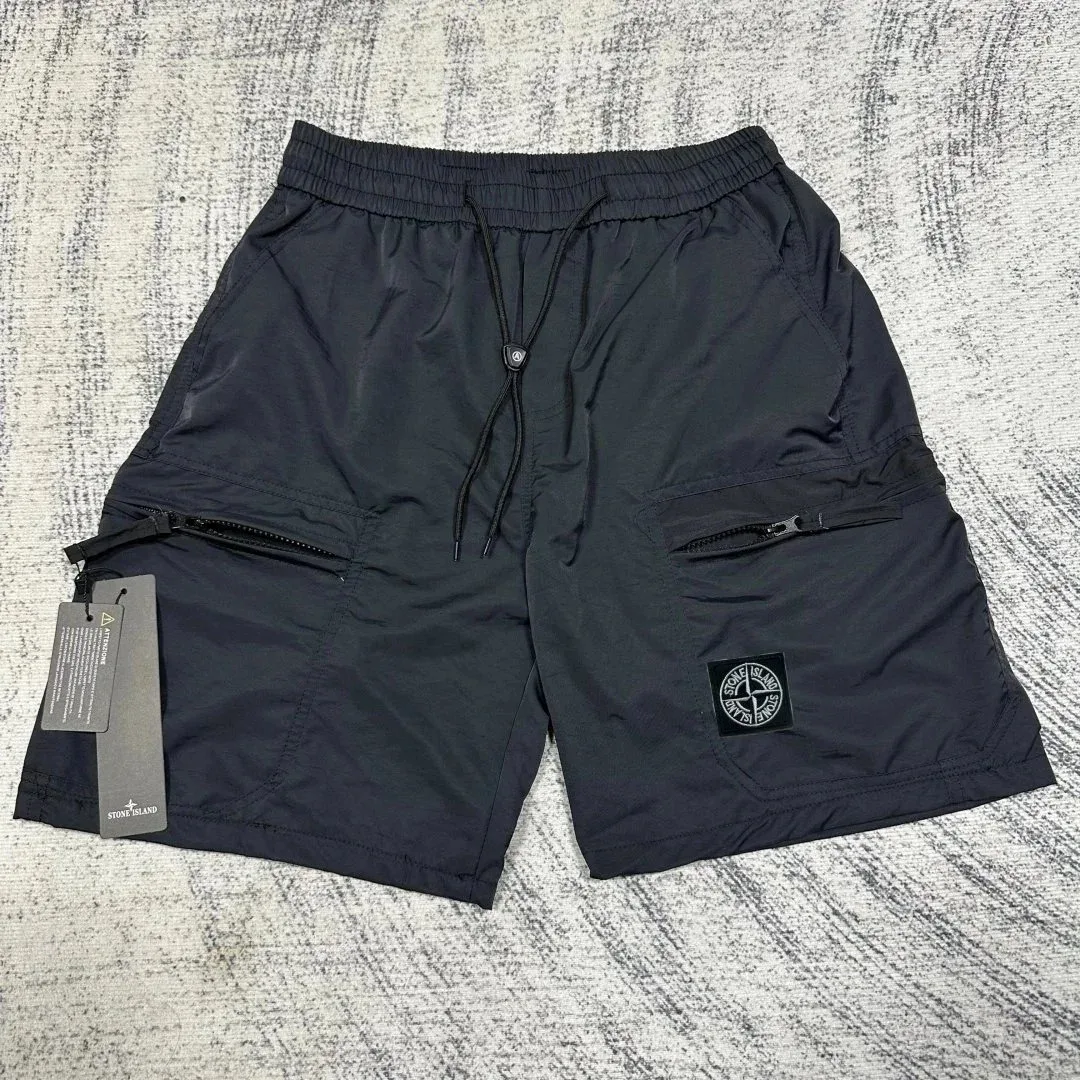 Stone Island Stone Island Navy Technical Cargo Shorts Navy
