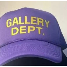 Gallery Dept. Gallery Dept. Purple 'GALLERY DEPT.' Trucker Hat Purple - 1