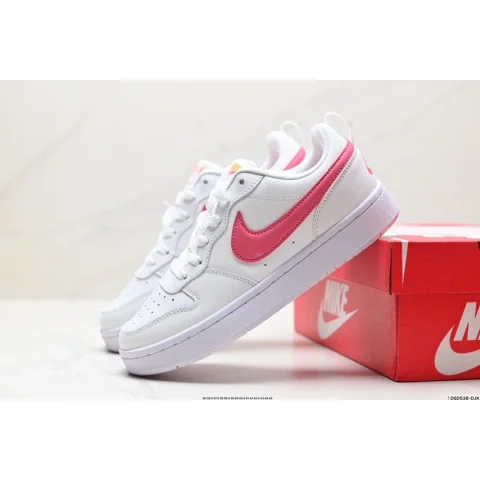 Nike Nike Court Vision White/Pink Sneakers White