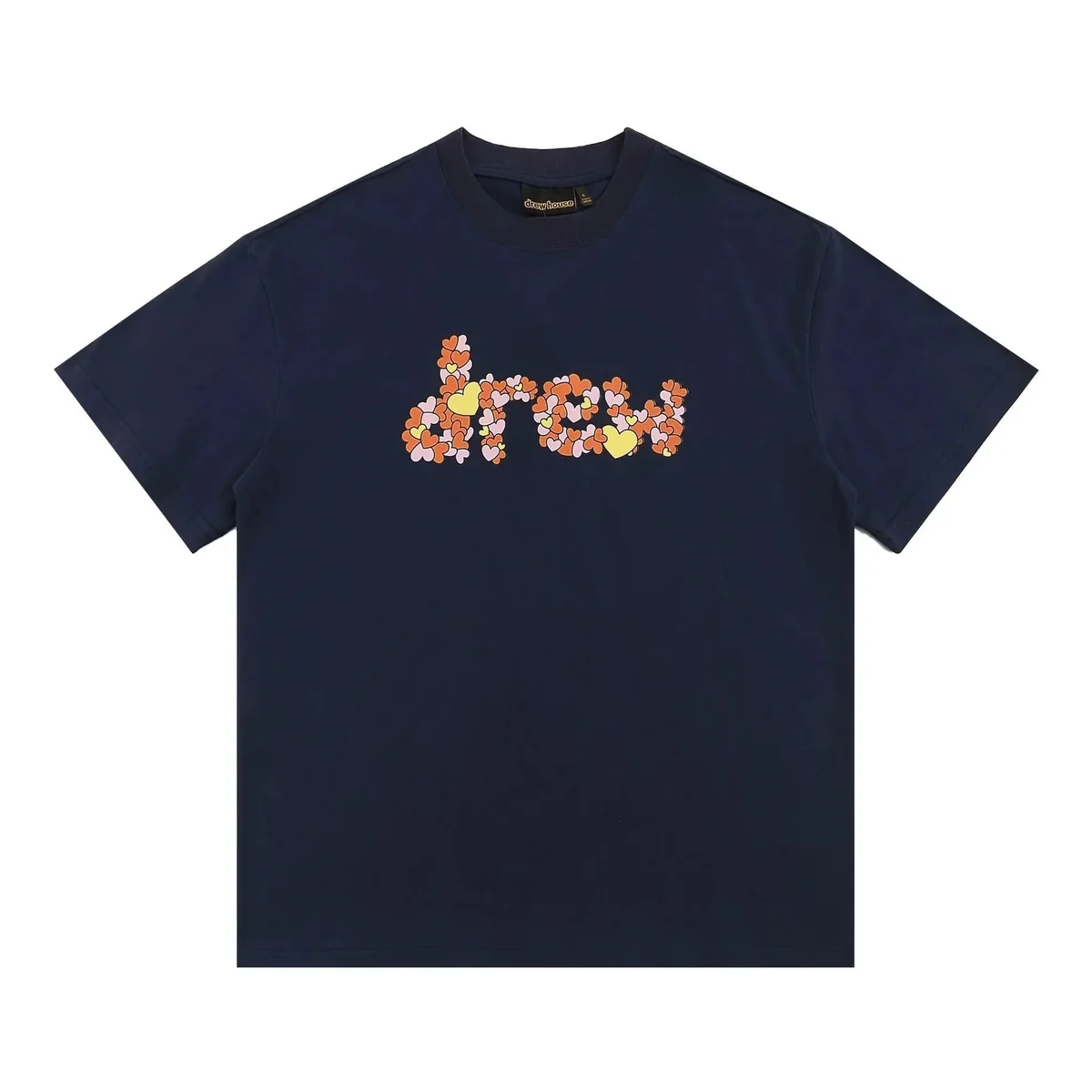 Drew House Drew House Dream Hearts Navy T-Shirt Navy - 1