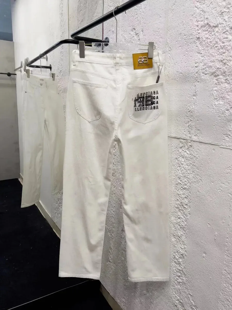 Balenciaga Balenciaga White Denim Jeans White