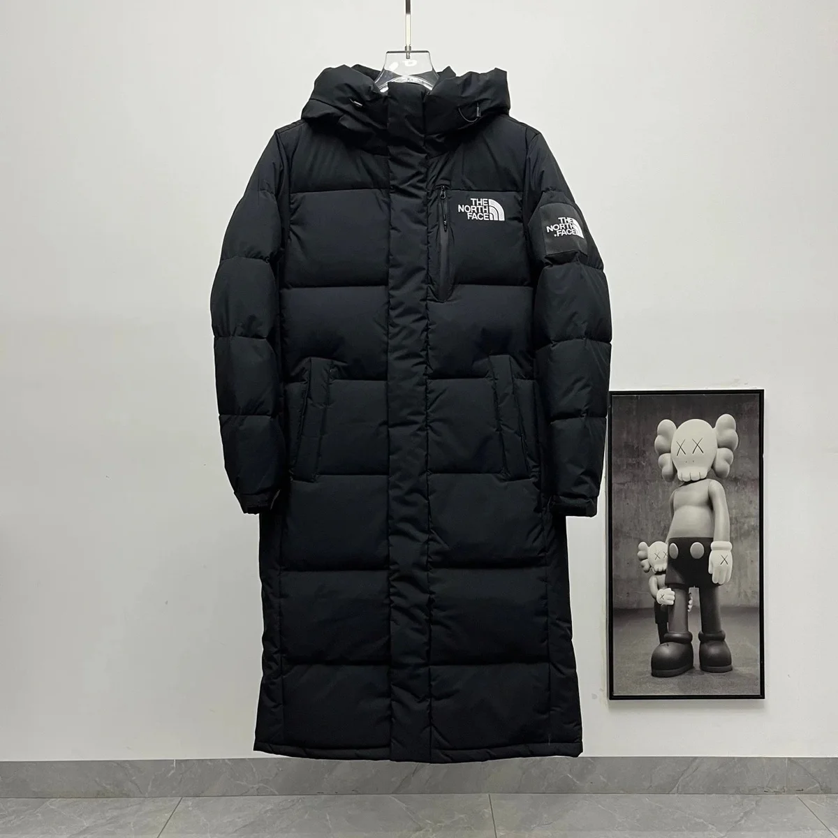 The North Face The North Face Nuptse Black Parka Black - 1