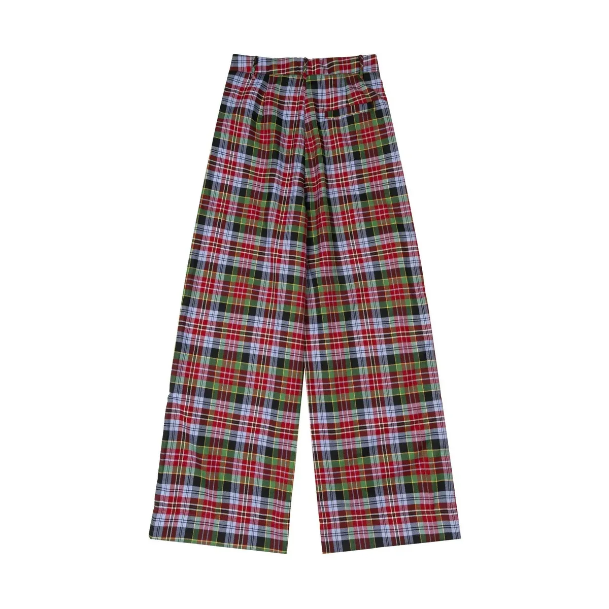 Other Red/Green Plaid Trousers Red - 1