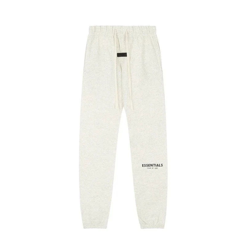 Fear of God Fear of God Essentials White Grey Sweatpants Grey - 1