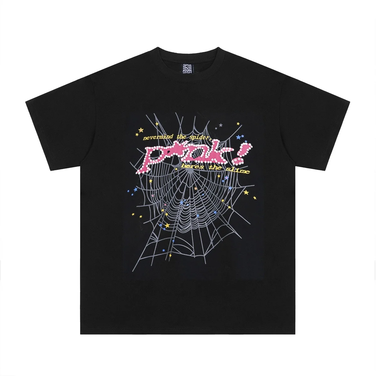 Other Black 'Nevermind the Spider' Graphic T-Shirt Black - 1