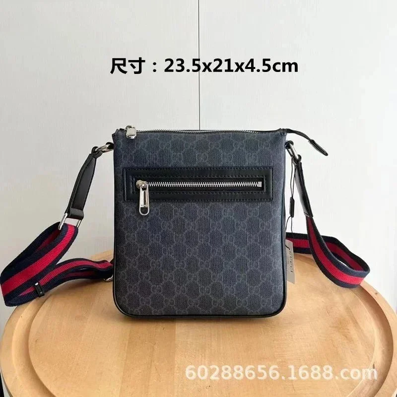Gucci Gucci GG Supreme Navy Crossbody Bag Navy - 1