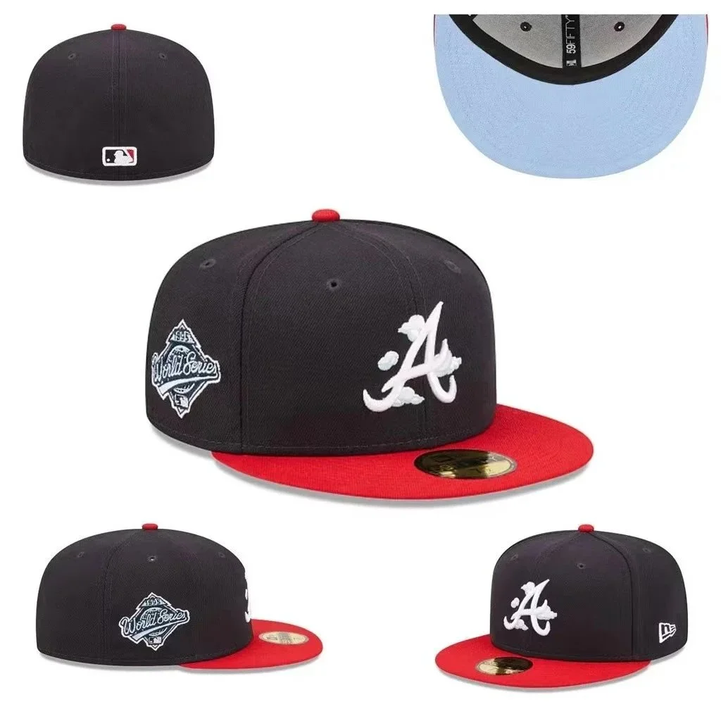 New Era New Era 59FIFTY Atlanta Braves World Series Black/Red Fitted Cap Black