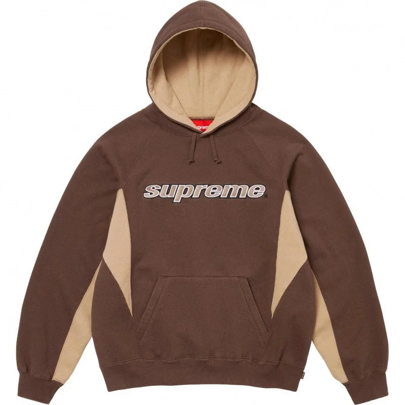 Supreme Supreme Brown & Beige Hoodie Brown - 1