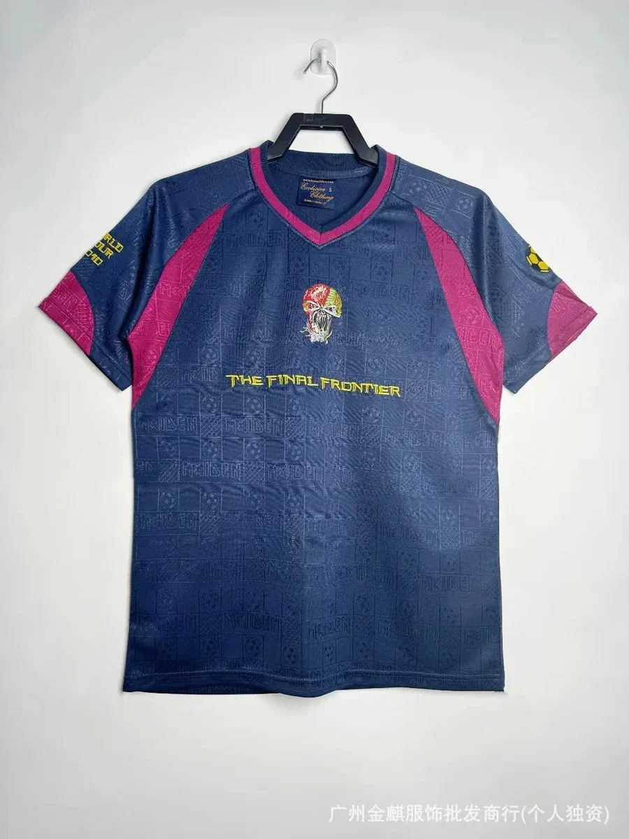 Other Unisex Iron Maiden 'The Final Frontier' Jersey Navy - 1