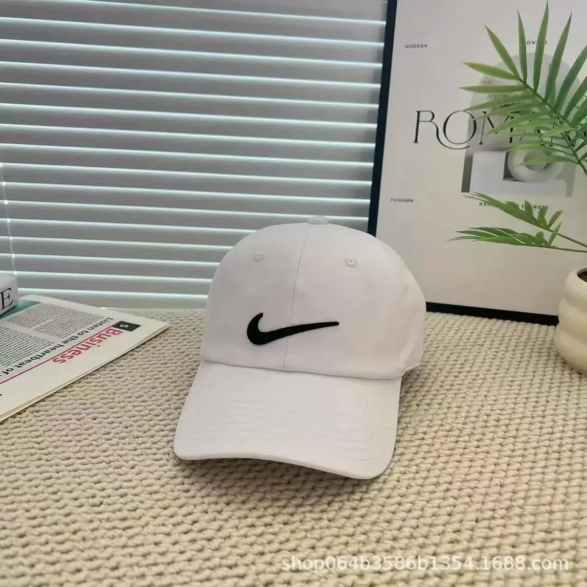Nike Nike Classic Swoosh White Cap White - 1