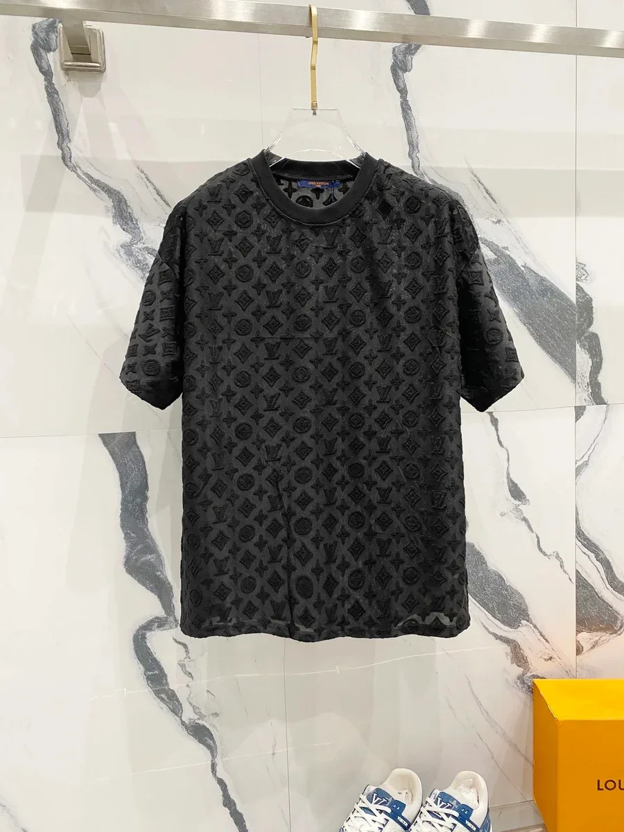 Louis Vuitton Louis Vuitton Classic Logo Black T-Shirt Black