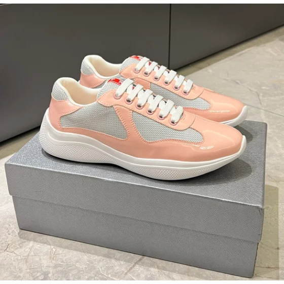 Prada Prada Re-Nylon Peach/Grey Sneakers Pink