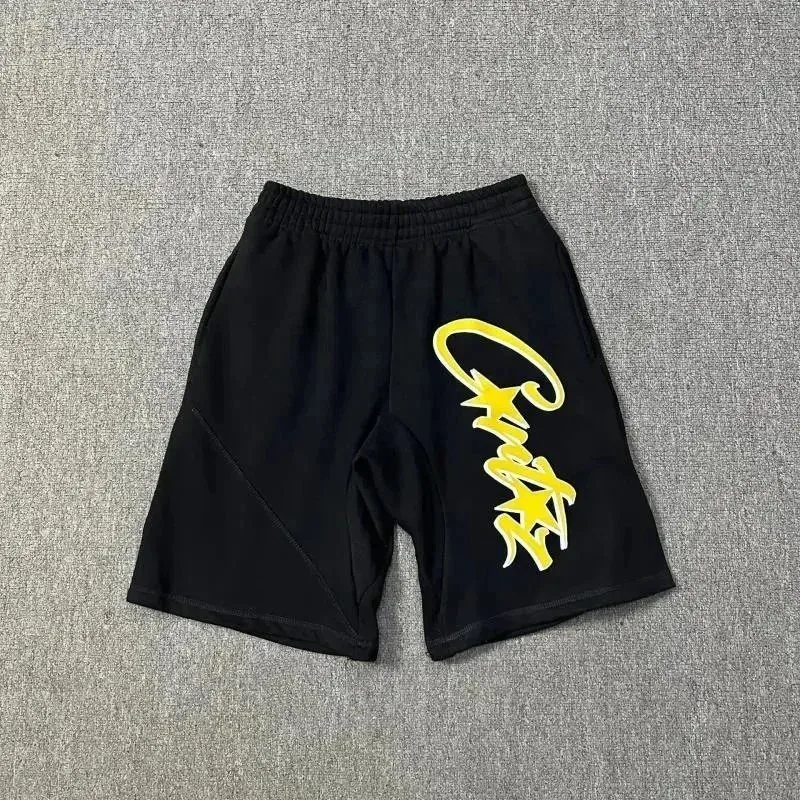 Other Black/Yellow Graphic Shorts Black - 1