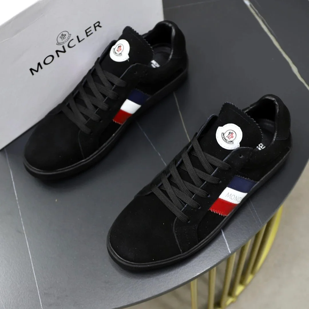 Moncler Moncler Black Tricolor Sneakers Black