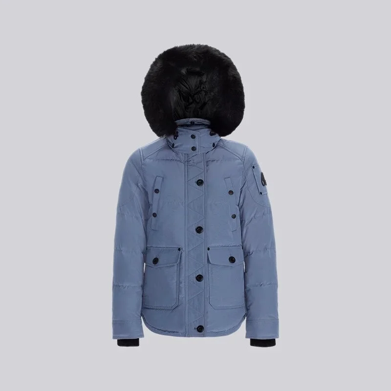 Canada Goose Canada Goose Expedition Snow Grey/Black Fox Fur Parka Grey - 1