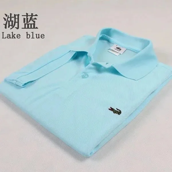 Lacoste Lacoste Lake Blue Polo Shirt Blue - 1