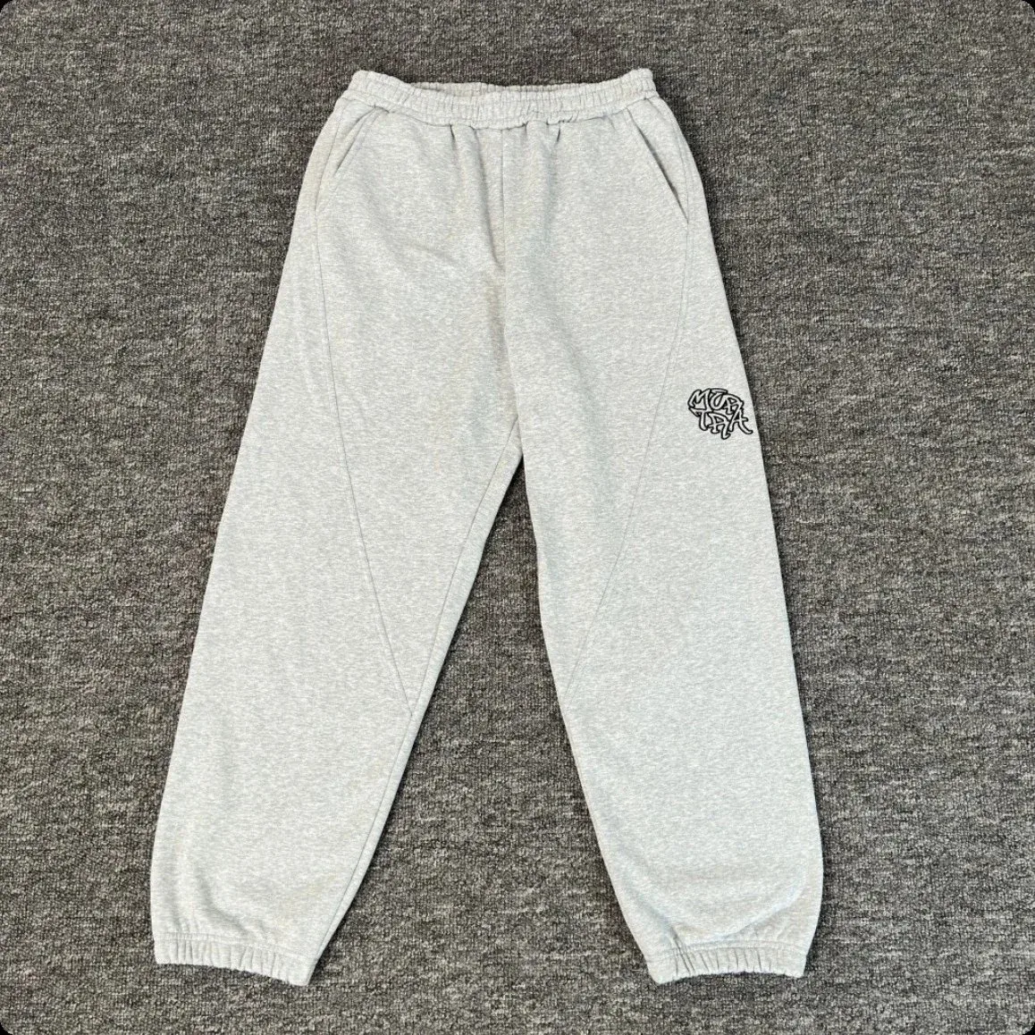 Other P065 Grey Relaxed Fit Sweatpants Grey - 1