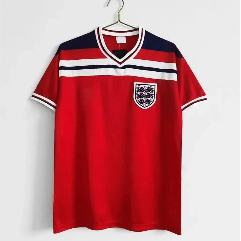 Other England Football Jersey Red White Blue V-Neck Red - 1