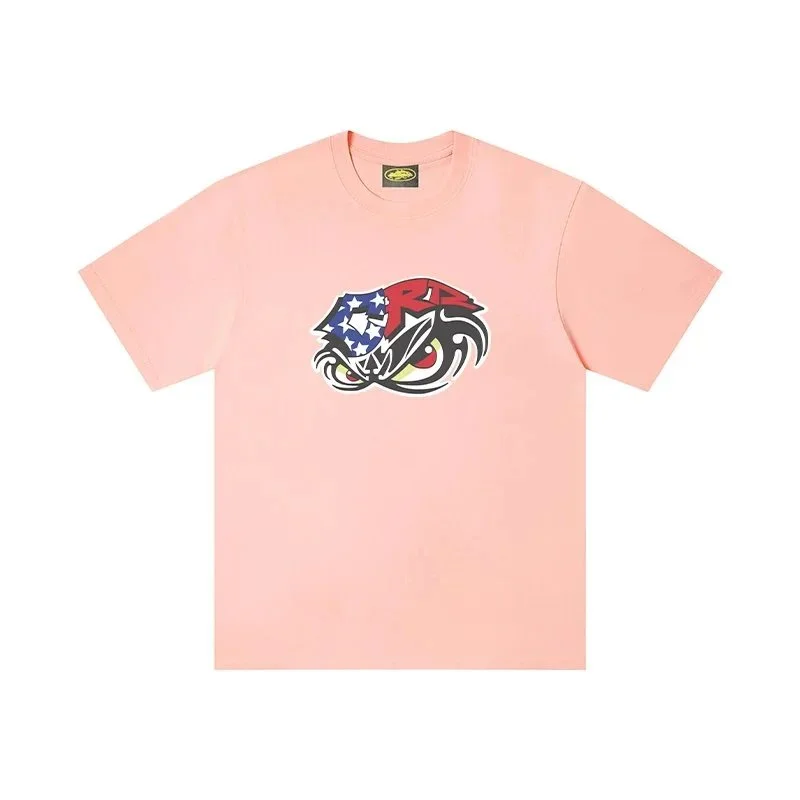 Other Unisex Peach 'RIP' Graphic T-Shirt Multicolor - 1