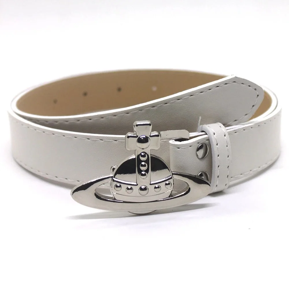 Vivienne Westwood Vivienne Westwood White Orb Belt White - 1
