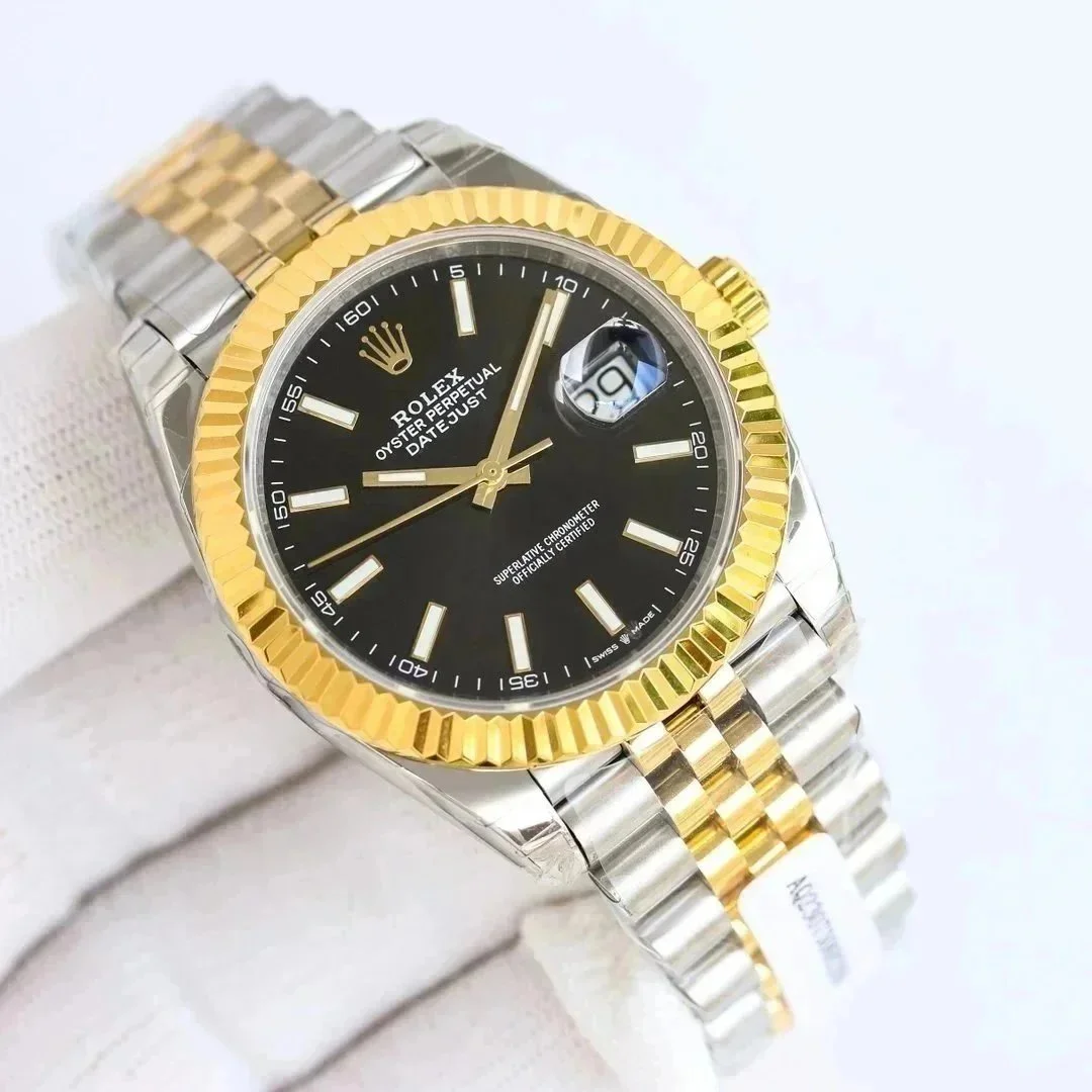 Rolex Rolex Datejust 126334 Black Gold-Tone Watch Black - 1