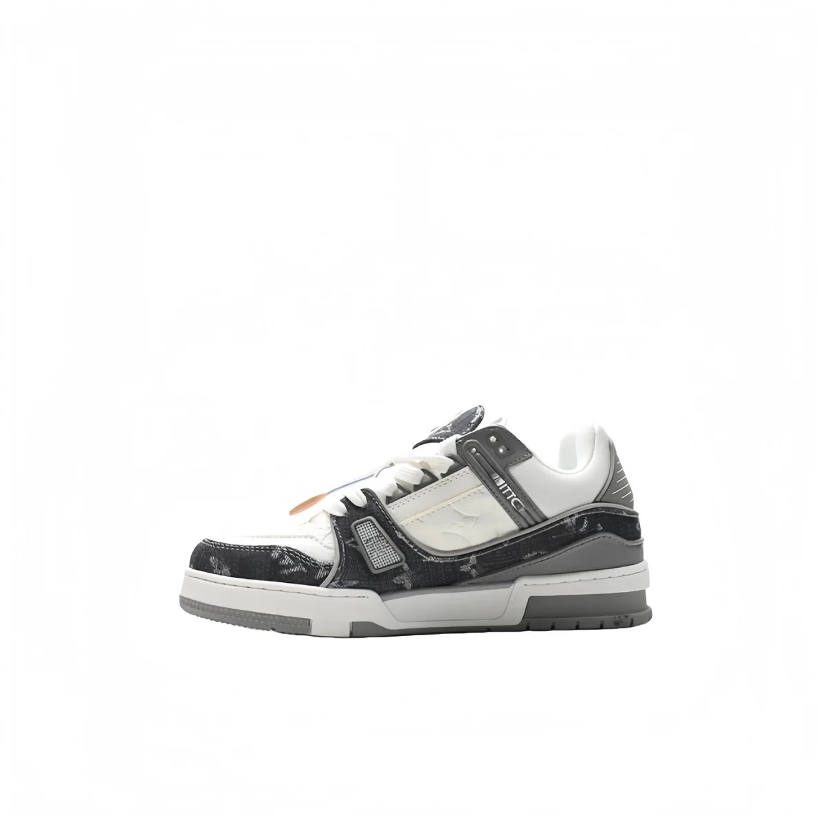 Other V-Grey Denim Low Top Sneakers Grey - 1