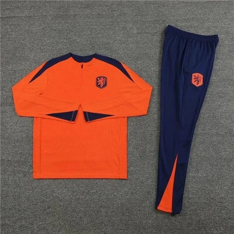 Other Orange & Navy Netherlands Football Tracksuit Orange - 1