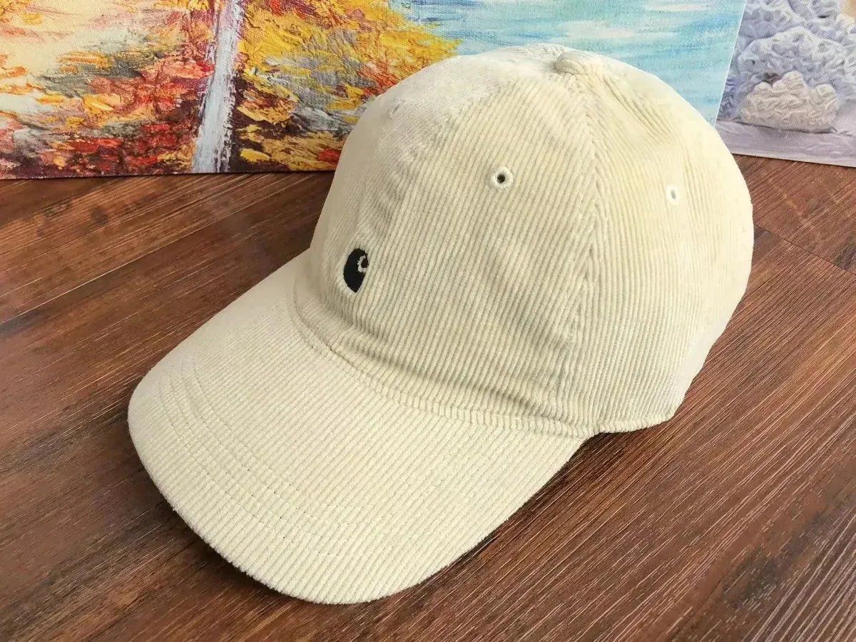 Carhartt Carhartt Corduroy Cap Cream Headwear Cream - 1