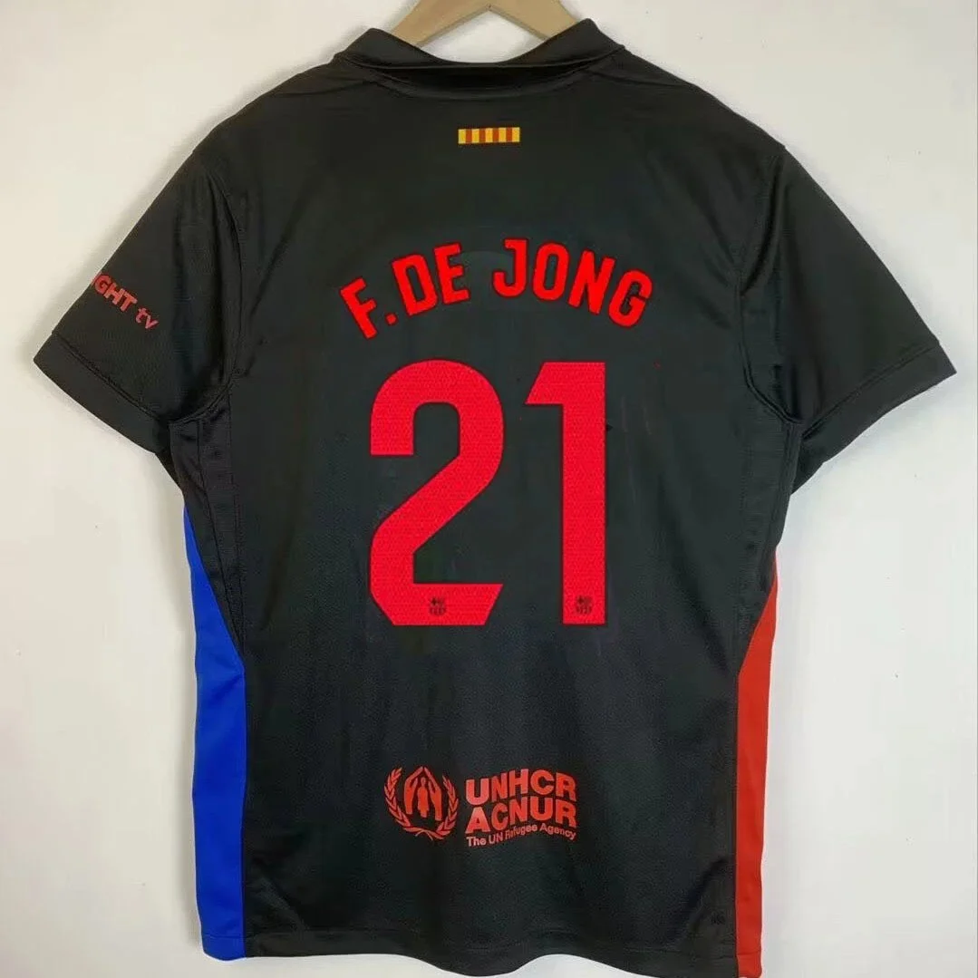 Nike Nike Air Force 1 F. DE JONG 21 Away Jersey Black - 1